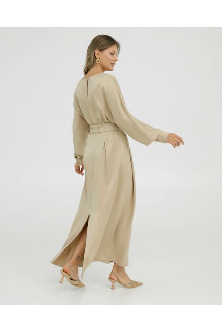 Платье бежевое - 025062 от LW 