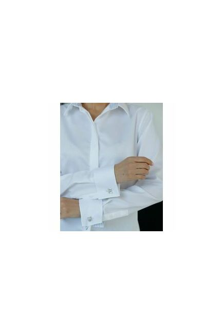 Женская рубашка под запонку Non-Iron - 8503 от byME 