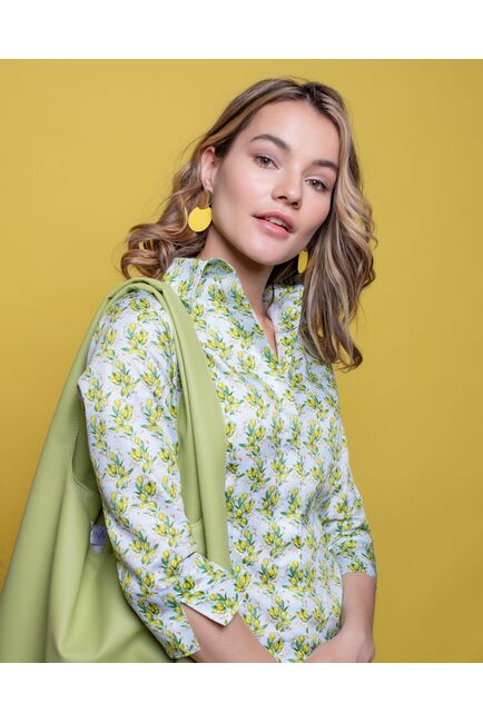 Женская рубашка рукав 3/4 - 8022 от byME 