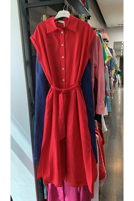 Платье женское красное 025199 от LW 