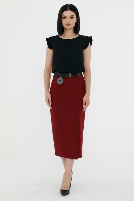 Женская юбка 9206-239 Burgundy от byME 