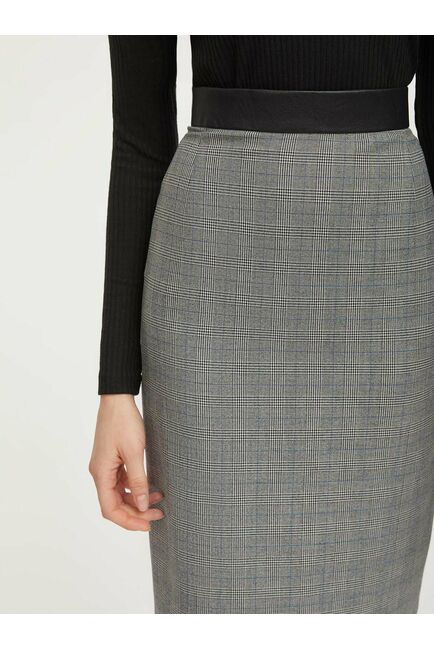 Юбка с кожаным поясом от byME 