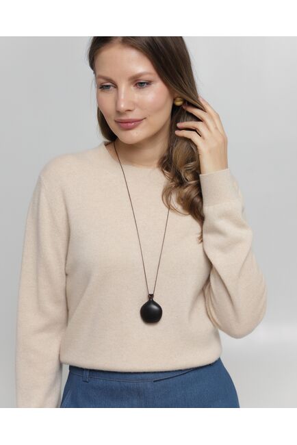 Джемпер из кашемира бежевый от byME 