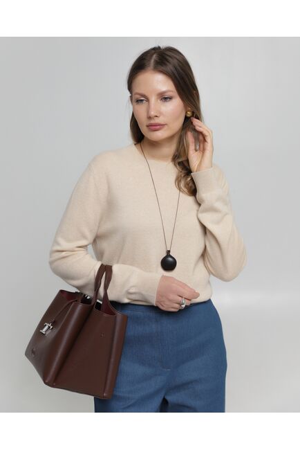 Джемпер из кашемира бежевый от byME 