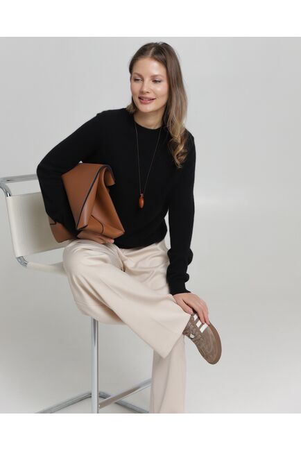 Джемпер из кашемира черный от byME 