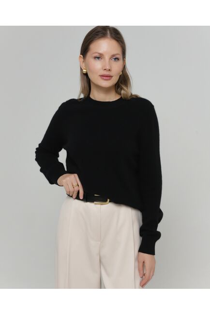 Джемпер из кашемира черный от byME 