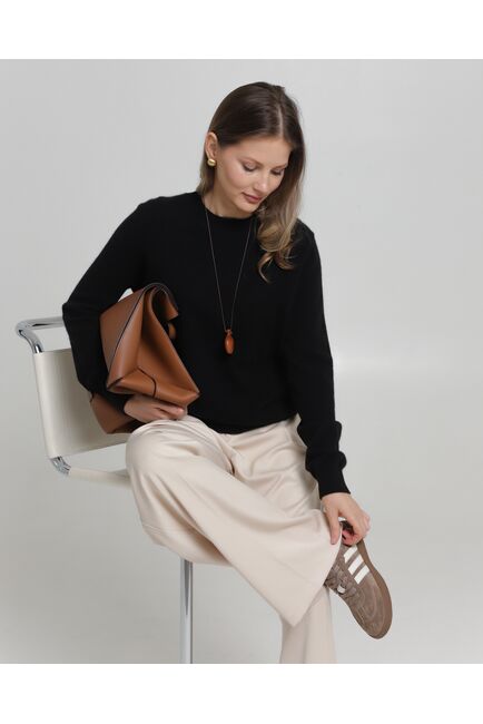 Джемпер из кашемира черный от byME 