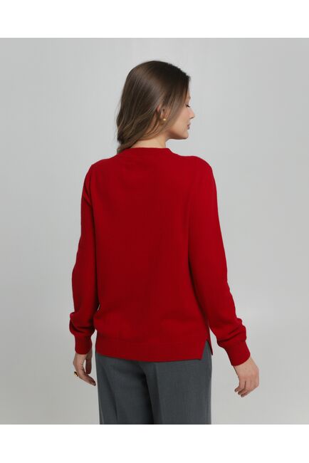 Джемпер из кашемира красный от byME 