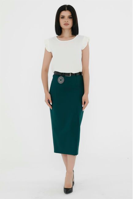 Женская юбка 9206-239 GREEN от byME 