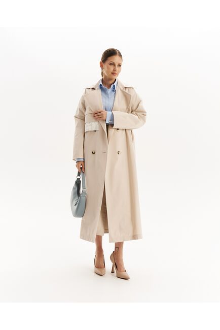 Тренч женский бежевый-32141 от  