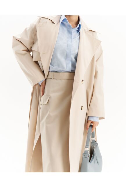 Тренч женский бежевый-32141 от  