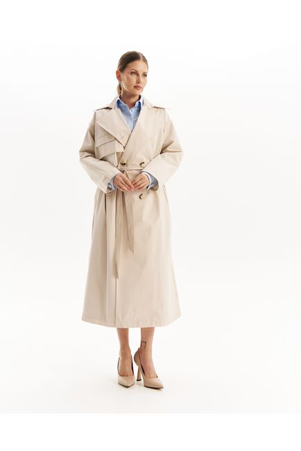 Тренч женский бежевый-32141 от  