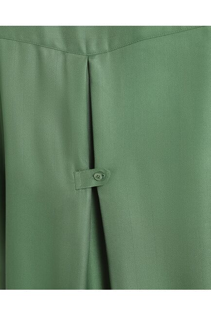 Женская рубашка из тенсела зеленая 8981 от byME 