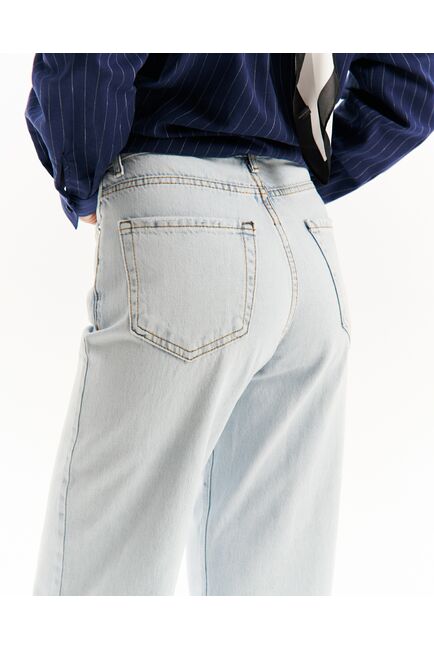 Джинсы женские голубые-32194 от  