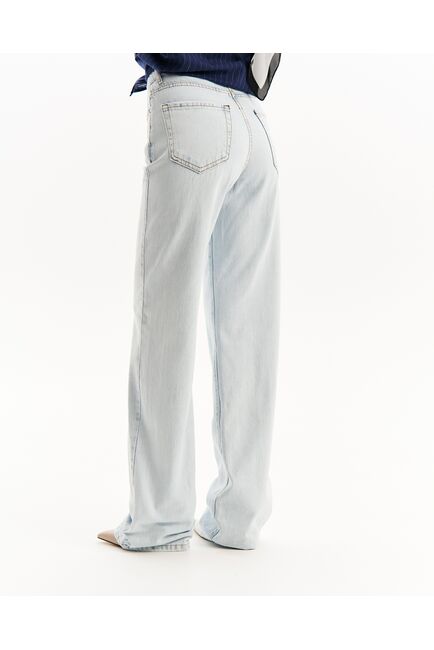 Джинсы женские голубые-32194 от  