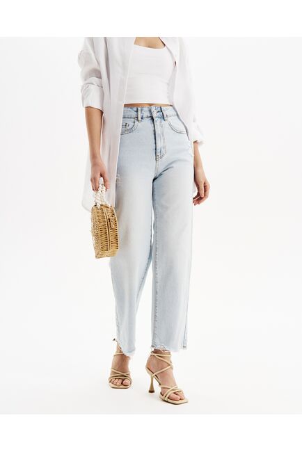 Джинсы женские светло-голубые-32195 от  
