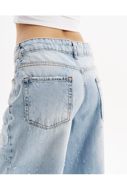 Джинсы женские голубые-32193-blue от  