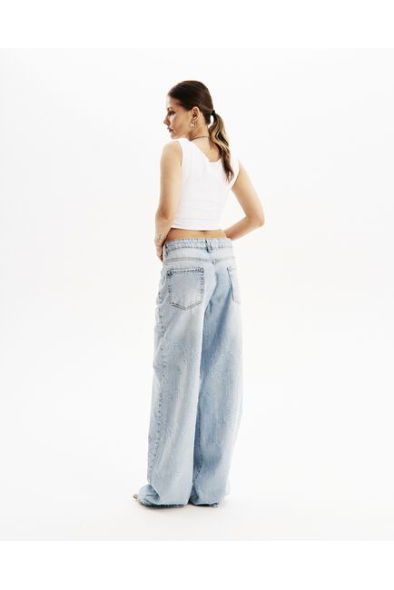 Джинсы женские голубые-32193-blue от  