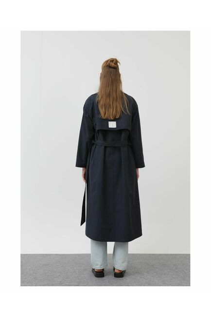 Тренч женский цвет глубокий синий - 32141 от  