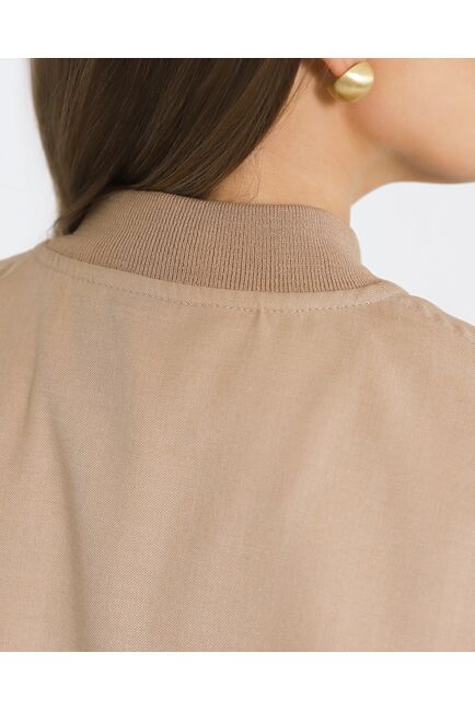 Бомбер облегченный бежевый - 565014 от LW 