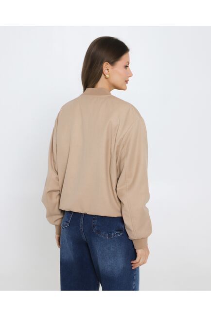 Бомбер облегченный бежевый - 565014 от LW 