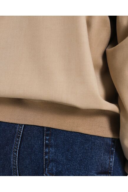 Бомбер облегченный бежевый - 565014 от LW 