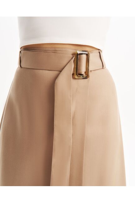 Юбка песочная на запах из тенсела SK3-1001 от byME 