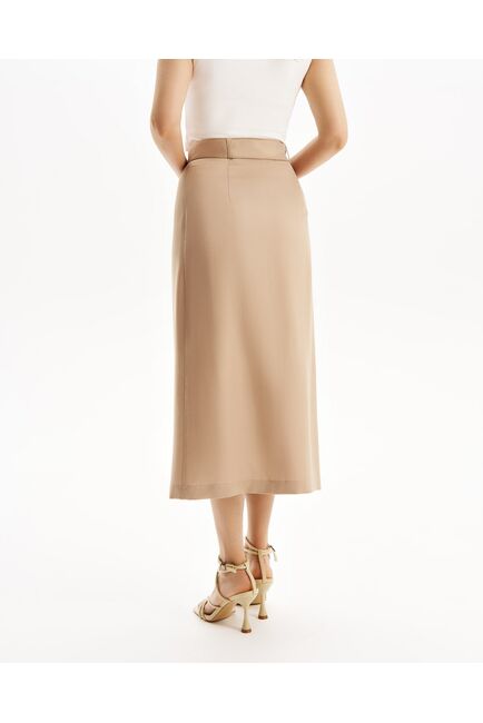 Юбка песочная на запах из тенсела SK3-1001 от byME 