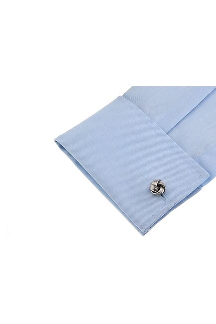 Запонки узелки металлические - 55813 от  