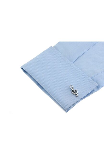 Запонки скрипичный ключ - 170454 от  