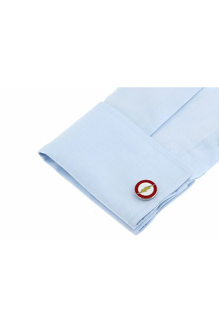 Запонки эмблема Человек-молния - 10049 от  