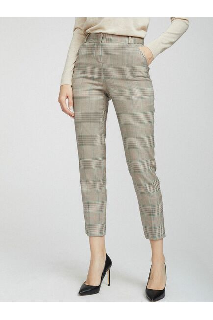 Брюки в крупную клетку от byME 
