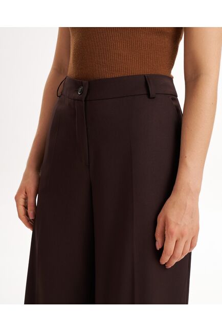 Женские брюки коричневые TR016-1000 от byME 