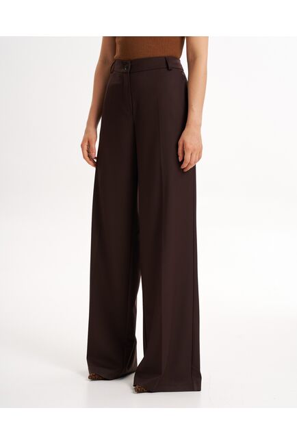 Женские брюки коричневые TR016-1000 от byME 