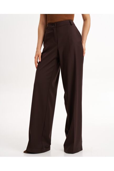 Женские брюки коричневые TR016-1000 от byME 