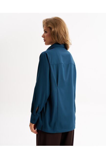 Женская рубашка с универсальным манжетом из бамбука  - 9021 от byME 