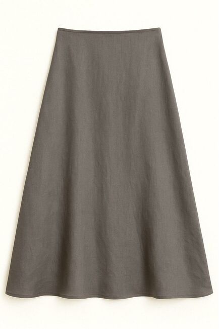 Женская юбка серая льняная -035001 от LW 