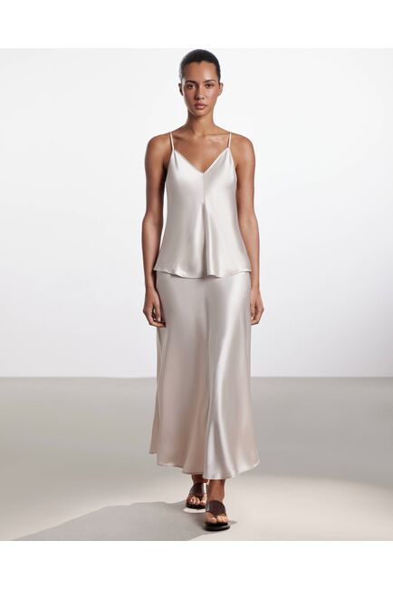 Женская юбка бежевая- из вискозы 035034 от LW 