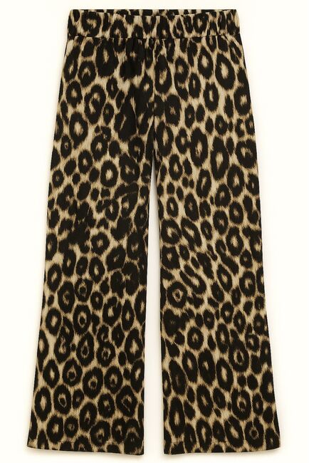 Женские брюки  льняные Animal print -135094 от LW 