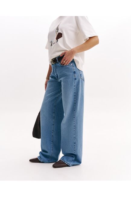 Джинсы женские синие-32193 от  