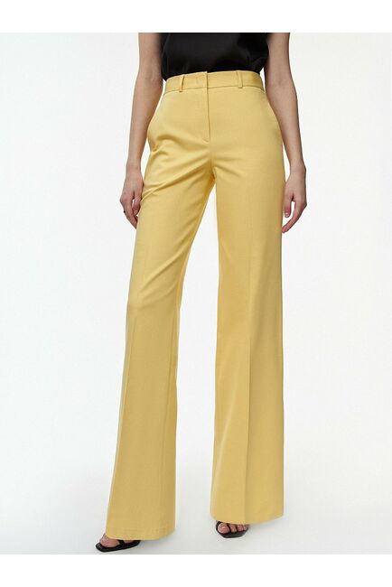 Брюки клеш женские желтые CA-316650024-008 от byME 