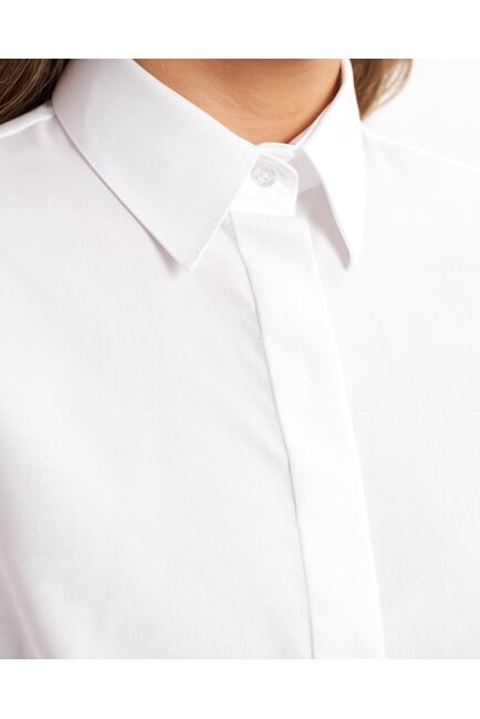 Женская рубашка из хлопка под запонки-9010 от byME 