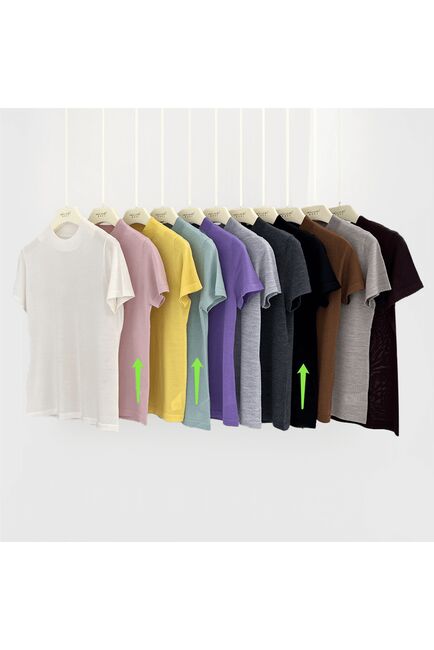 Джемпер из шерсти мериноса тонкой вязки и шелка Mulberry розовый 02B20527 от byME 