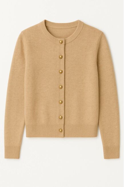 Кардиган  из шерсти с добавлением шёлка LWWN-205009 от LW 