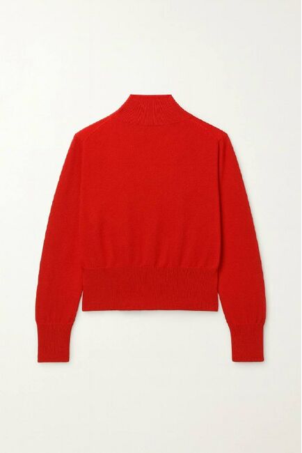 Кардиган из шерсти с добавлением  шёлка LWWN-205014-red от LW 