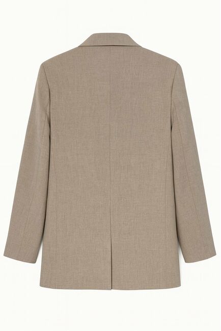 Жакет  бежевый c  добавлением шерсти MS5118 от  