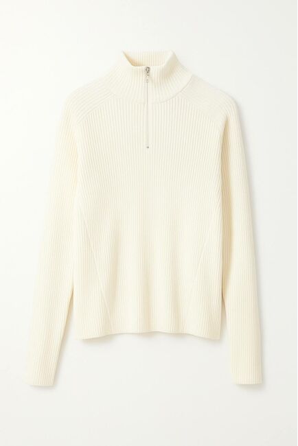 Джемпер молочный из шерсти мериноса-30W3329 от byME 