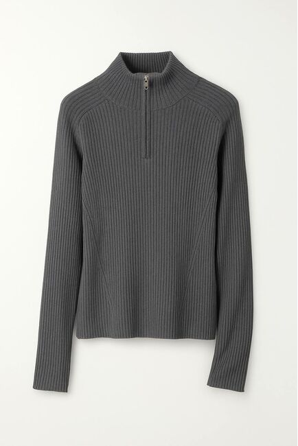 Джемпер серый из мериноса-30W3329 от byME 