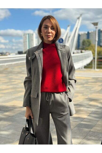 Жакет в сером цвете MS5135 от  