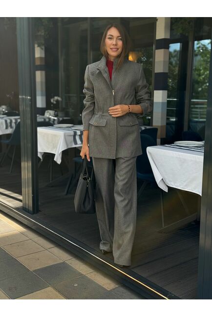 Жакет в сером цвете MS5135 от  